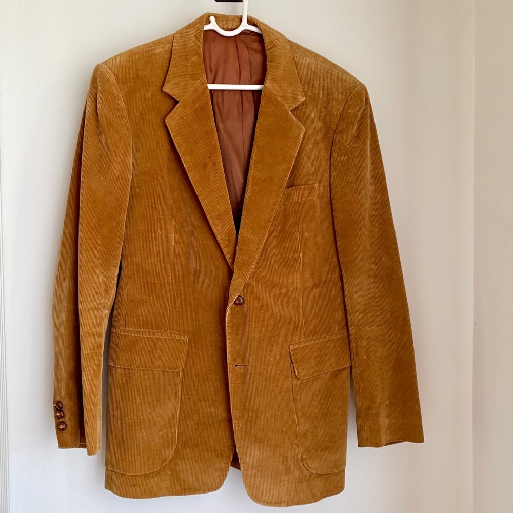 Vintage Joe Namath Corduroy Sport Jacket